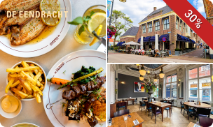 3-gangendiner à la carte bij De Eendracht in Van Bleiswijk