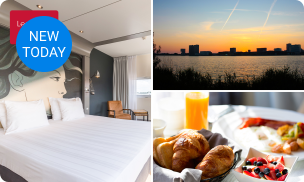 Overnachting voor 2 + ontbijt in hartje Almere