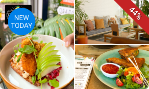 2-gangen keuzelunch bij Lazy Lemon