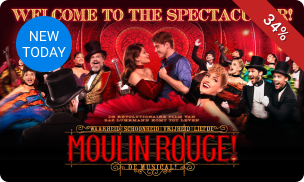 Entree voor Moulin Rouge! De Musical