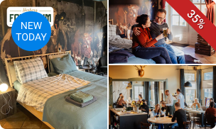 Overnachting voor 2 + ontbijt + 3-gangendiner van de chef + late check-out