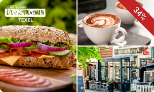 2-gangenlunch incl. koffie of thee met gebak op Texel