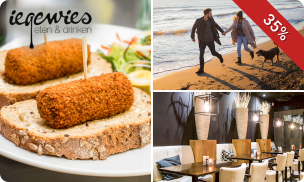 Wandelarrangement aan het strand bij IEGEWIES