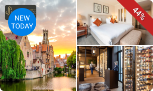 Overnachting voor 2 + ontbijt in 5-sterrenhotel in hartje Brugge