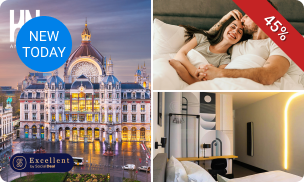 Overnachting voor 2 midden in Antwerpen