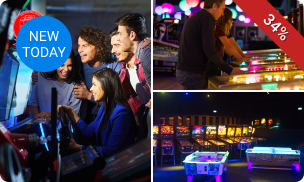 Onbeperkt gamen (3 uur) bij King Cool Arcade