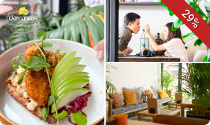 3-gangendiner à la carte bij Lazy Lemon