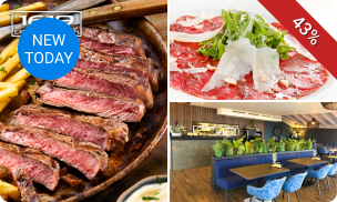 3-gangen shared dining-diner bij 1619 Eten & Drinken