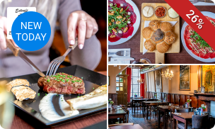 3-gangendiner incl. drankjes bij De Lachende Koe Leeuwarden