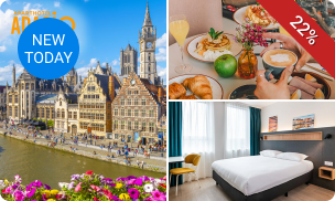 Overnachtingen voor 2 + ontbijt in hartje Gent