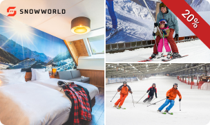 Overnachting voor 2 + ontbijt + 2-uur skipas in Zuid-Limburg + evt. fondue-diner