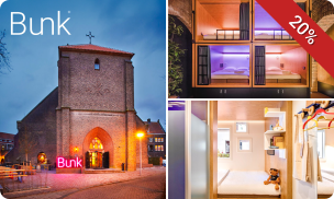 Overnachting voor 1 of 2 + ontbijt in Amsterdam