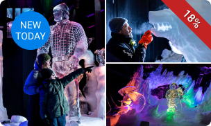 Entree voor het Nederlands IJsbeelden Festival