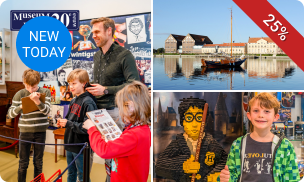 Entree voor Museum van de 20e Eeuw + LEGO-expositie