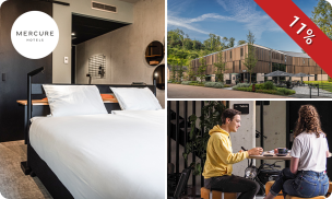 Overnachting(en) voor 2 + ontbijt + evt. 3-gangendiner bij Hotel Valkenburg by Mercure