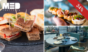 Italiaanse high tea (2,5 uur) bij MED Trattoria