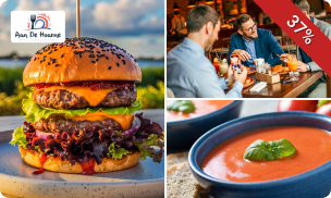 3-gangendiner à la carte aan het water