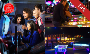 Onbeperkt gamen (3 uur) bij King Cool Arcade