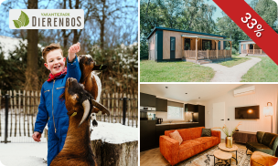 Midweek of weekend weg (voor 2 tot 6 pers.) incl. entree dierentuinen