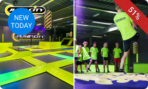 Jumpen (1 uur) of Disco Jump + evt. gratis sokken
