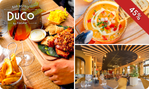 3-gangendiner bij een Bar Bistro DuCo