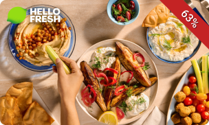 1, 2, 3 of 4 maaltijdboxen van HelloFresh Nederland