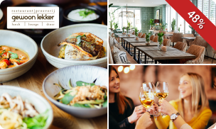 (Luxe) 3-gangen keuzediner bij Gewoon Lekker