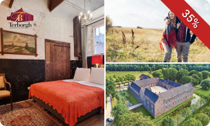 Overnachting(en) voor 2 + welkomstdrankje + ontbijt + late check-out aan het Pieterpad