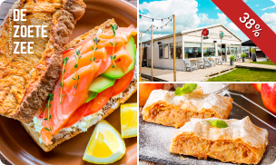 2- of 3-gangen keuzelunch bij Strandpaviljoen De Zoete Zee