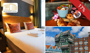 Overnachting voor 2 + ontbijt + cocktail in hartje Zaandam