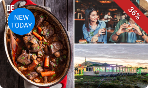 2- of 3-gangendiner à la carte bij Strandpaviljoen de Zoete Zee