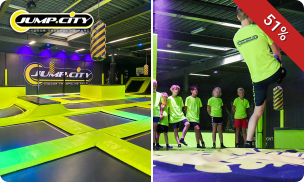 Jumpen (1 uur) of Disco Jump + evt. gratis sokken