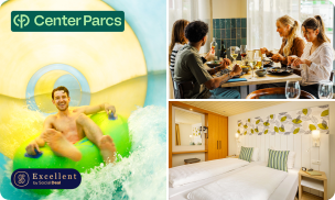 2 tot 4 overnachtingen in een cottage voor 4 of 5 personen bij Center Parcs De Eemhof