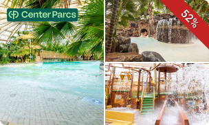 Dagentree zwemparadijs Aqua Mundo Center Parcs De Huttenheugte