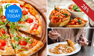 Italiaans 2-gangen keuzediner bij La Famiglia