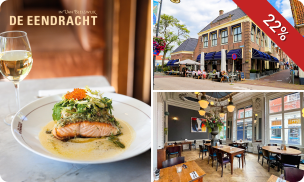 3-gangendiner à la carte bij De Eendracht in Van Bleiswijk