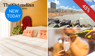 Overnachting voor 2 + welkomstdrankje + late check-out