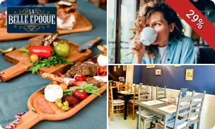 Franse high tea (2 uur) of high wine + Franse borrelplank bij La Belle Epoque Schagen