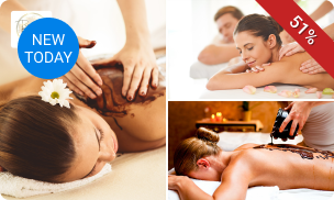 Chocolade massage-arrangement voor 2 personen (100 min)