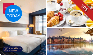 Overnachting voor 2 + ontbijt bij Leonardo Royal Hotel Den Haag Promenade