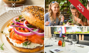 2-gangen keuzelunch bij Lekker bij Teun