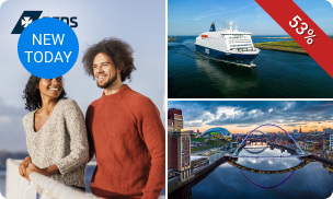 3-daagse MiniCruise voor 2 personen naar Newcastle van €105 voor €49,50 p.p