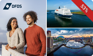 3-daagse MiniCruise voor 2 personen naar Newcastle van €105 voor €49,50 p.p