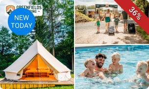 Overnachting(en) voor 2 of 4 personen in een glampingtent + welkomstdrankje in Durbuy