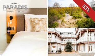 Overnachting voor 2 in Zandvoort + ontbijt + late check-out + evt. kaasfondue