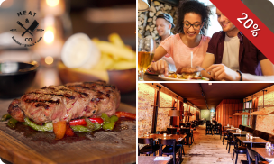 3-gangen keuzediner bij Restaurant Meat & Co