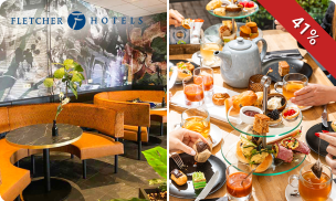 High tea, high wine, high beer of high bubbles voor 2 bij Fletcher Hotels