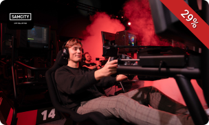 Formule 1-experience bij Samcity Simracen in Hoorn