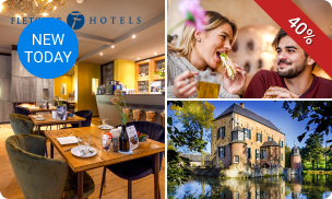 Lunch voor 2 bij Fletcher Hotels