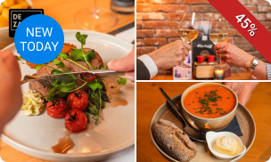 3-gangen keuzediner bij Grandcafé De Zaak